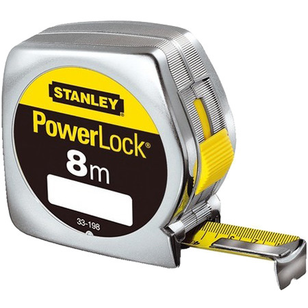 ruleta PowerLock cu carcasa ABS, 8 m