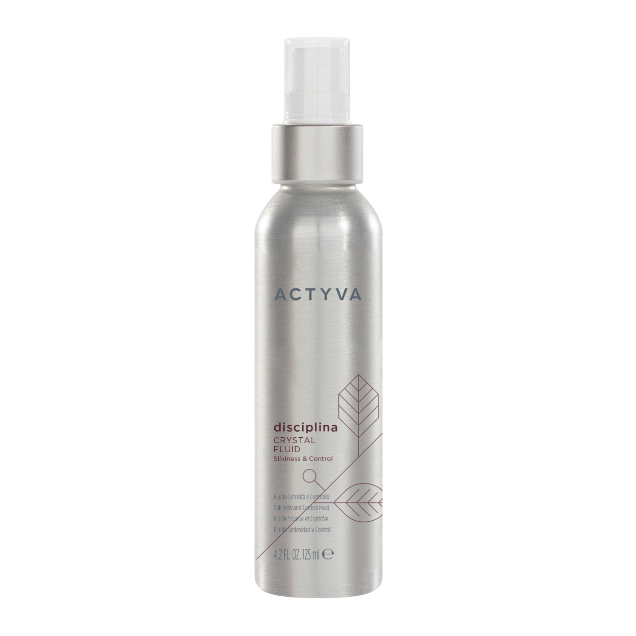 Tratament pentru netezire si control Kemon Actyva Disciplina Crystal Fluid (Concentratie: Tratamente pentru par, Gramaj: 125 ml)