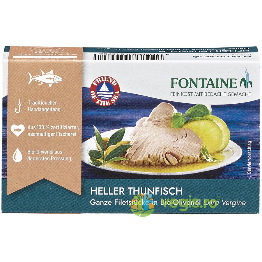 File de Ton Alb in Ulei de Masline 120g