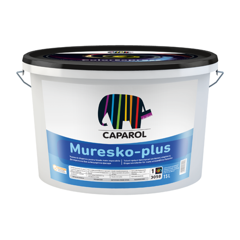 Baza de colorare Caparol Muresko Plus B3, exterior, alb, 14.1 l