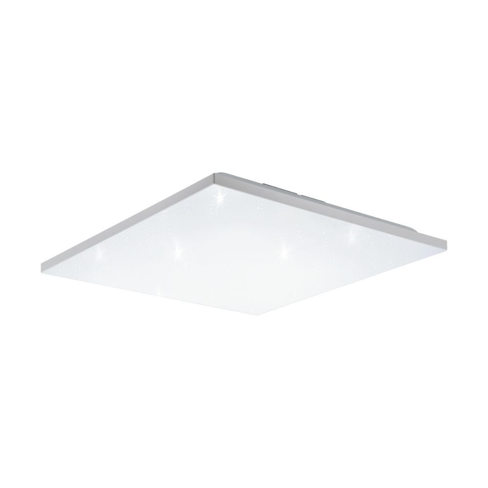 Plafoniera Calemar S, plastic, LED, 19 W, 43.7 x 43.7 cm