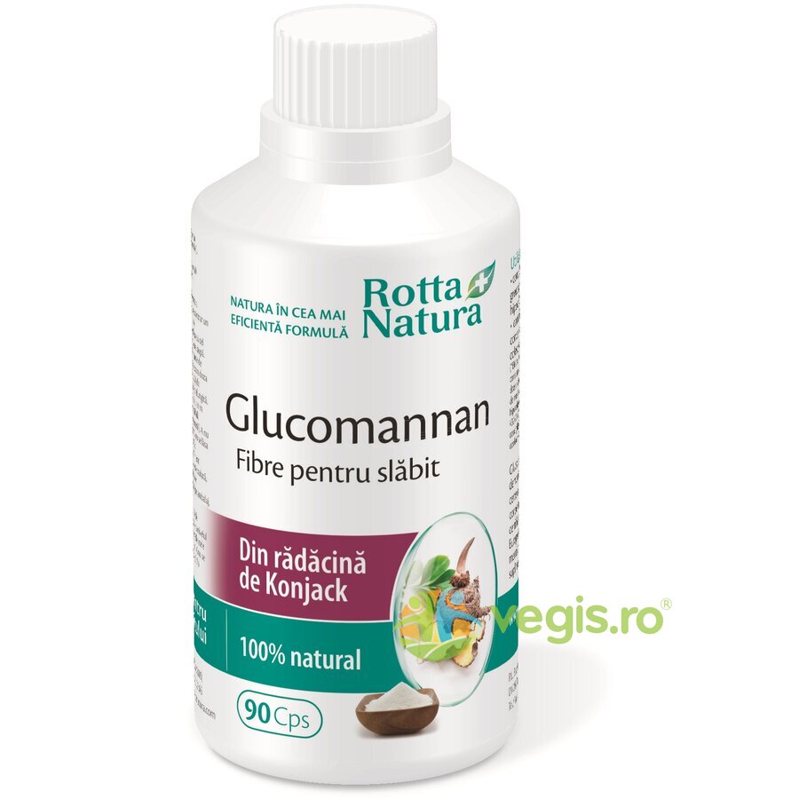 Glucomannan (Konjac) Fibre Pentru Slabit 90cps