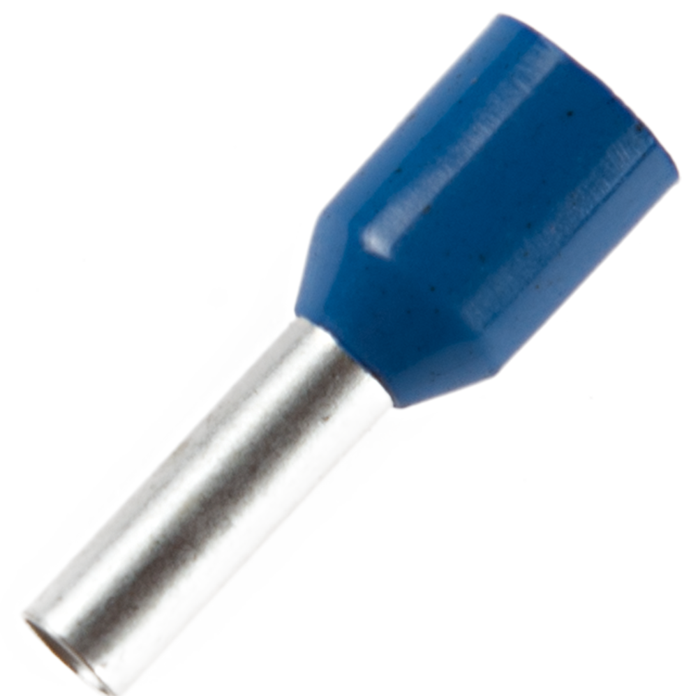 Pin terminal Comtec, 2.5 mmp, cupru stanat, izolat, 100 bucati