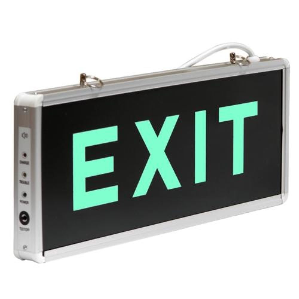 Corp de iluminat LED Exit Comtec, fata dreapta, IP20, 1 W, 147 x 357 x 24 mm
