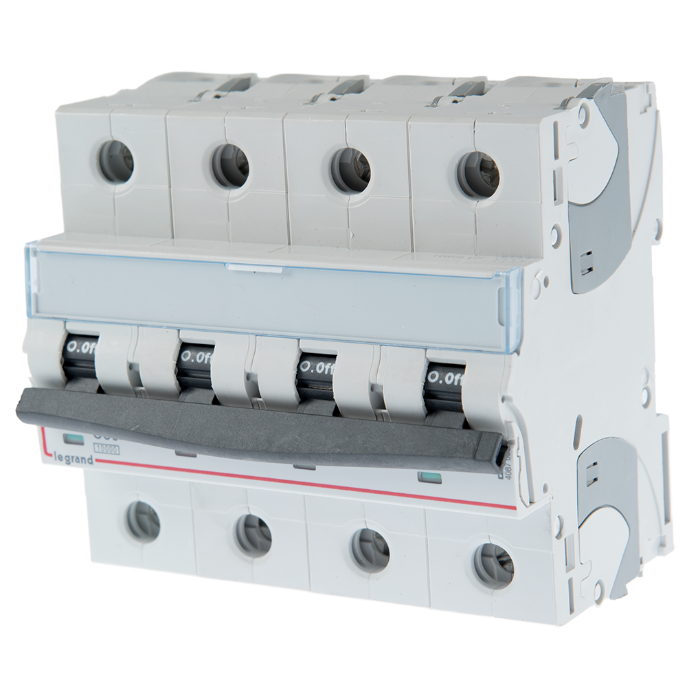 Disjunctor DX3 10000 Legrand 408703, 4P, 80A