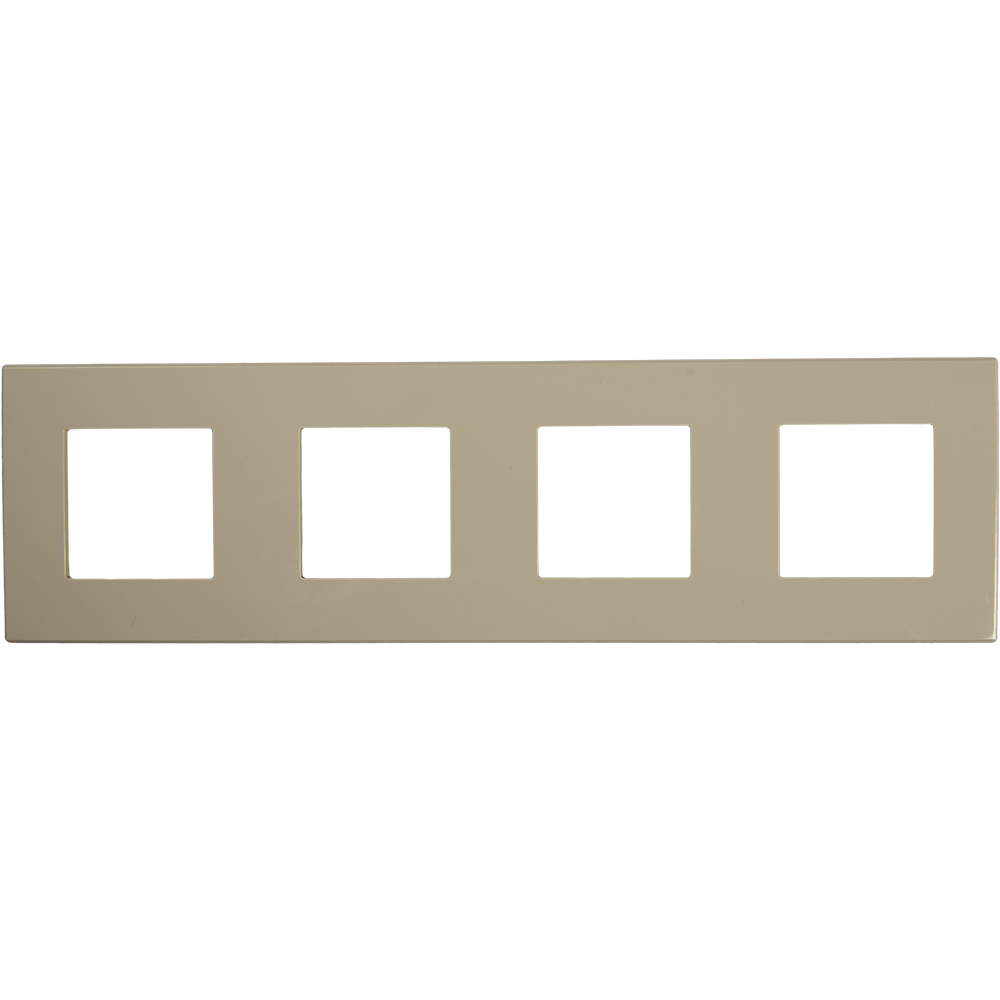 Rama decor 4 module Dahlia, Gewiss GW35904AH, canepa