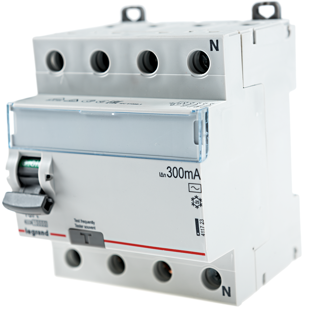 Intrerupator diferential RX3 Legrand 402071, 4P, 40A, 300mA