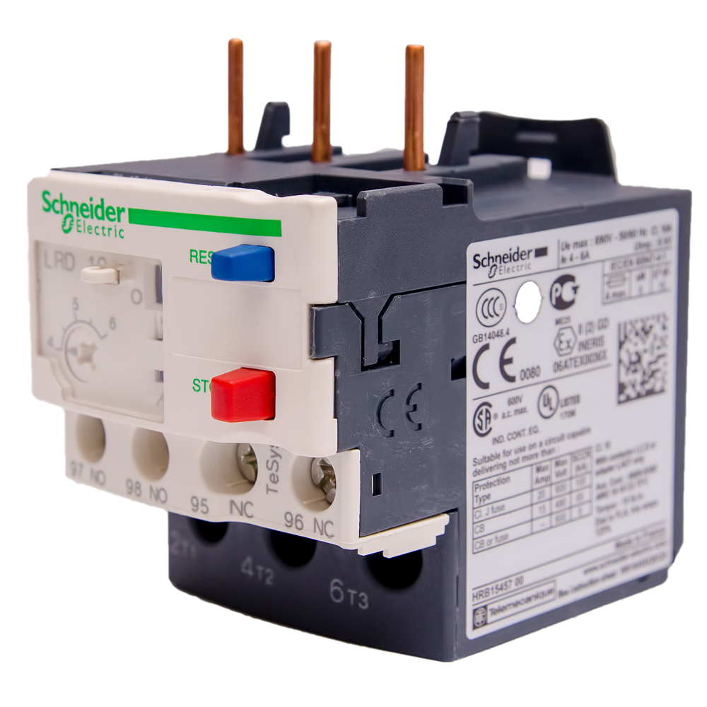 Releu termic TeSys Schneider LRD10, D09-38, 4-6A