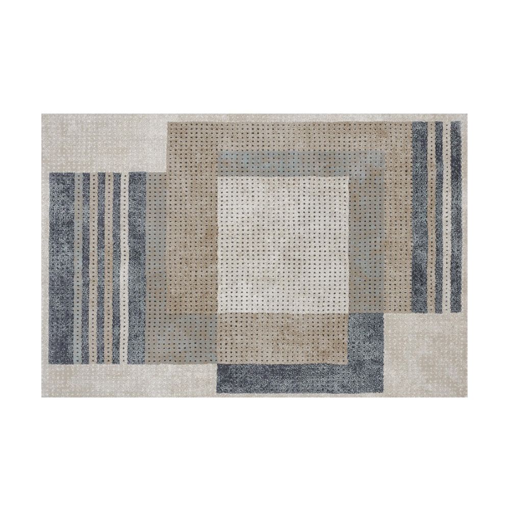 Covor modern Tarkett Boho, polipropilena, model geometric bej/gri, 160 x 230 cm