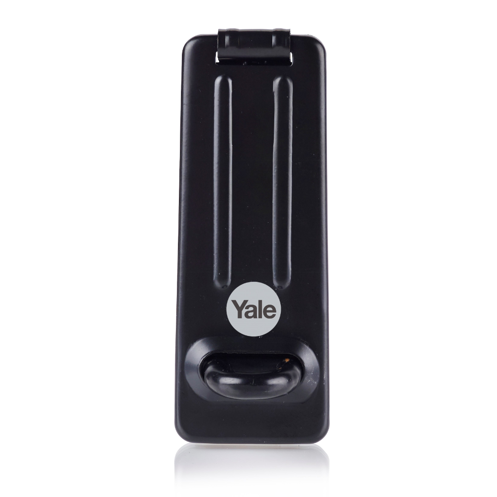 Zavor pentru lacat Yale, otel, 120 mm, negru