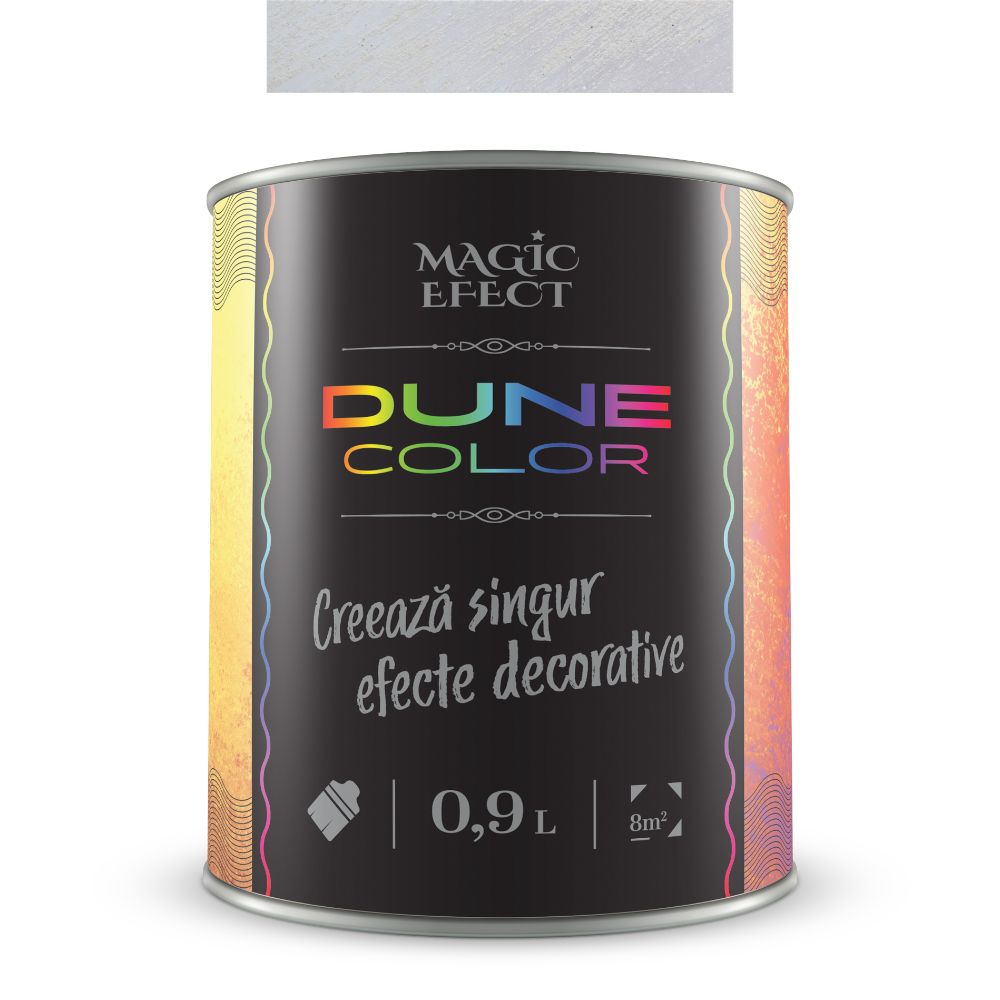 Vopsea decorativa cu efect de dune de nisip, Magic Efect Dune Pearl, pe baza de apa, 0.9 l