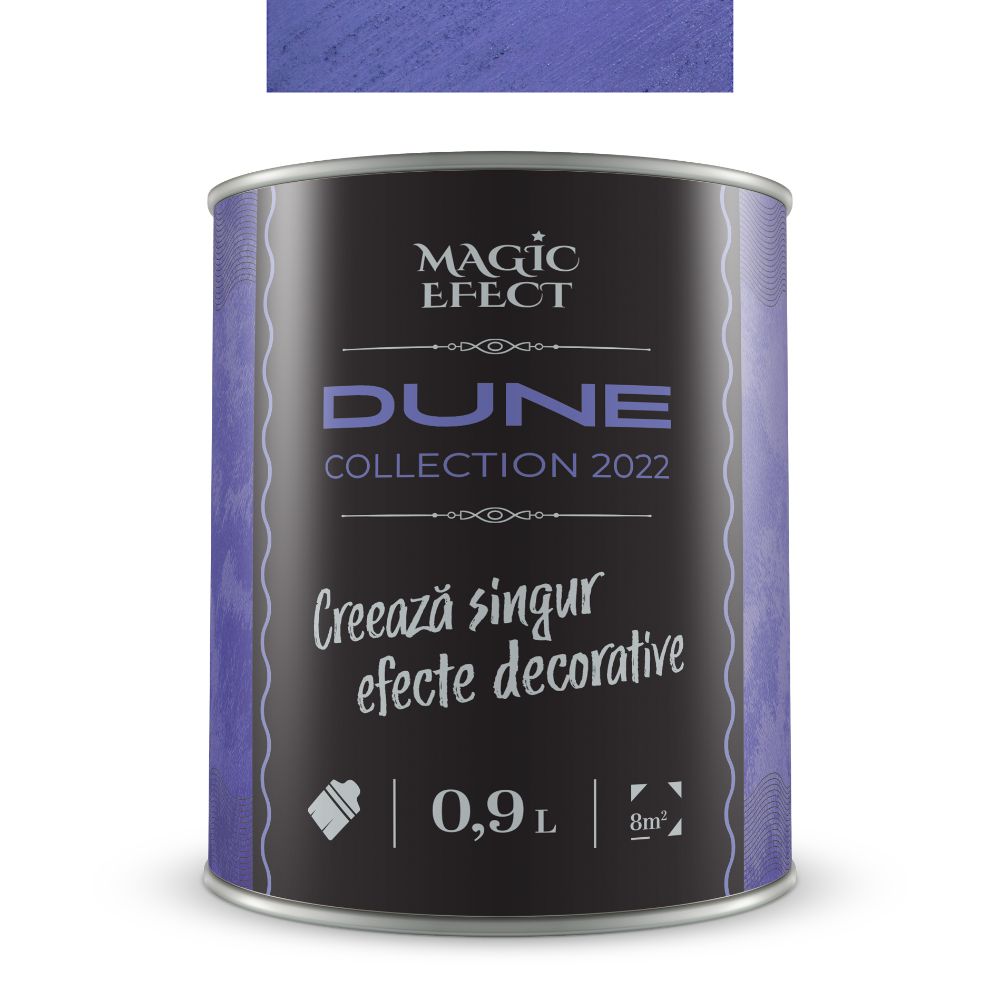 Vopsea decorativa cu efect de dune de nisip, Magic Efect Dune Color of 2022, pe baza de apa, 0.9 l