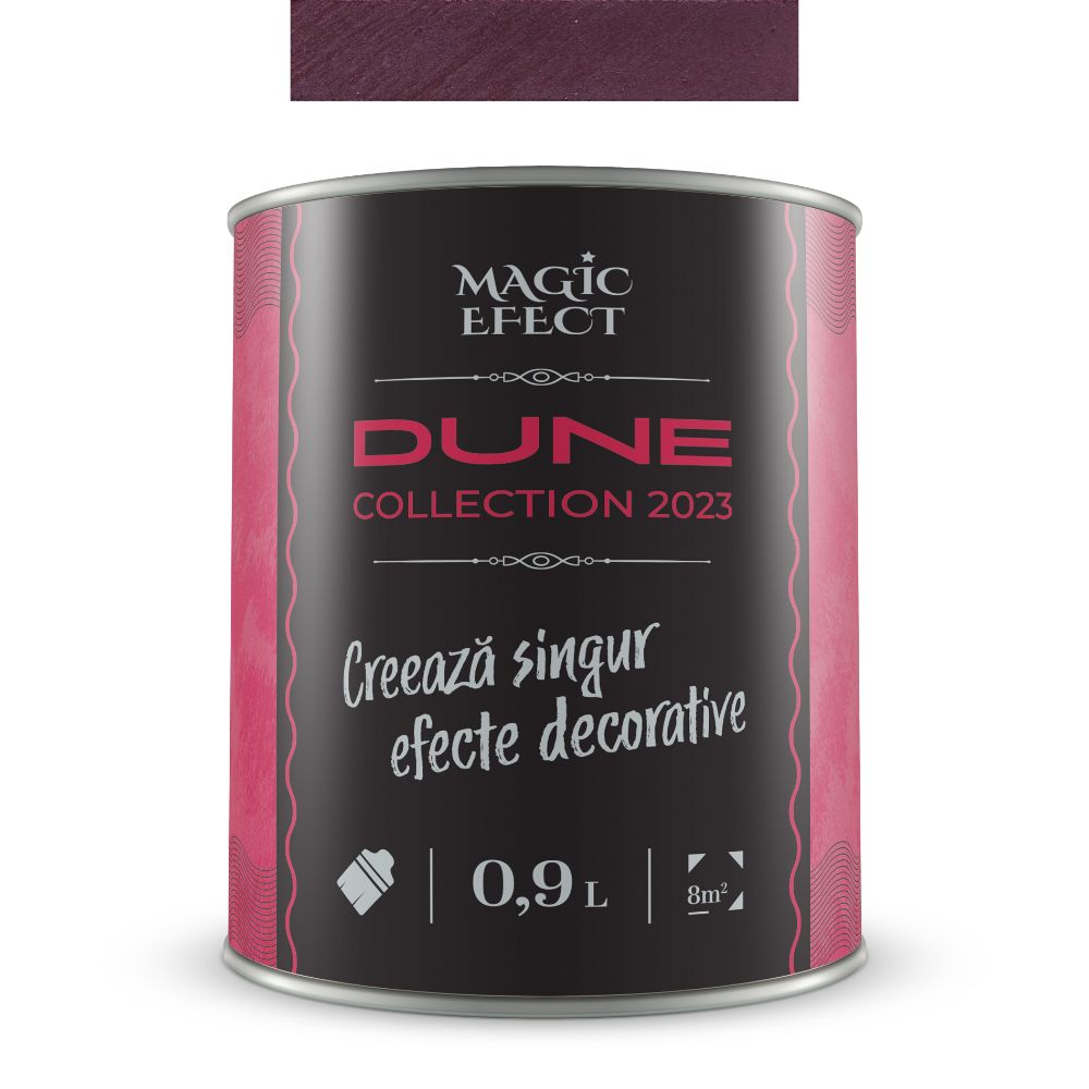 Vopsea decorativa cu efect de dune de nisip, Magic Efect Dune Flamingo Love, pe baza de apa, 0.9 l