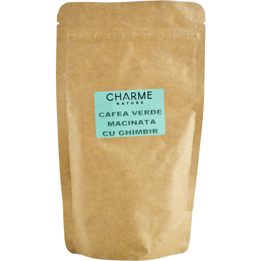 Cafea Verde Macinata cu Ghimbir 150g