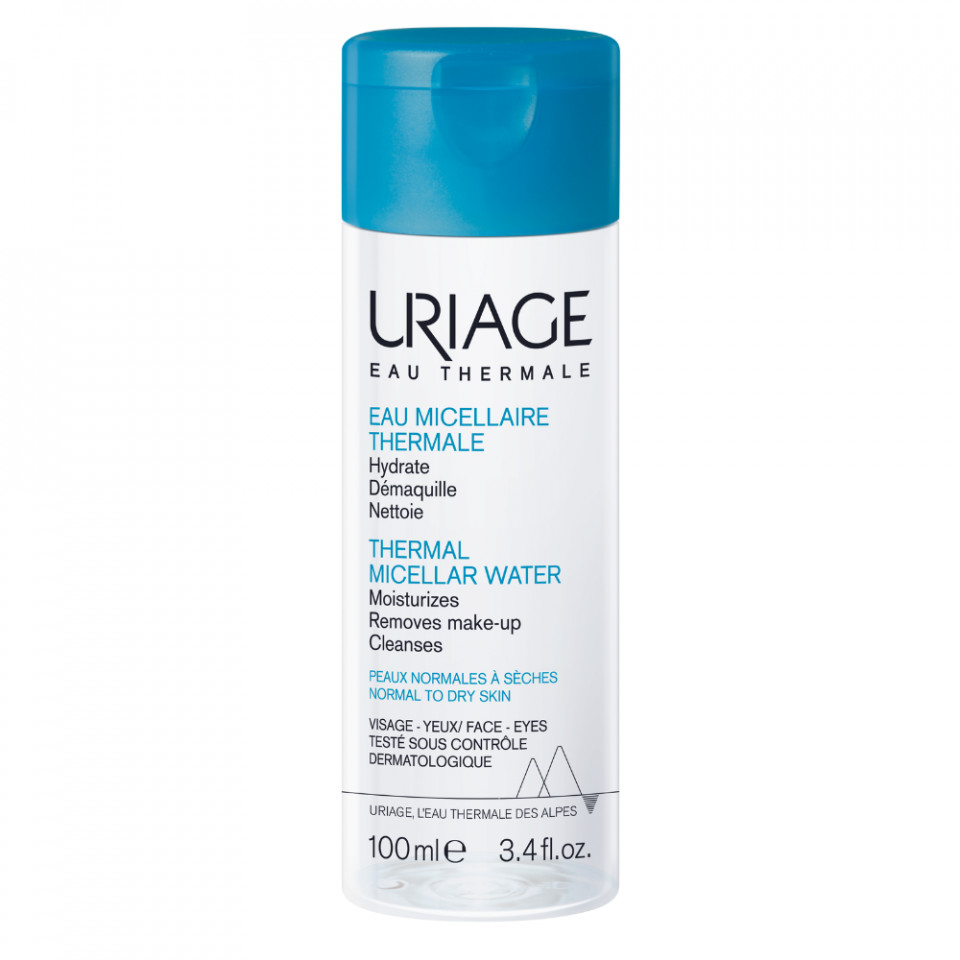 Apa micelara termala pentru ten normal-uscat Uriage (Gramaj: 100 ml, Concentratie: Apa micelara)