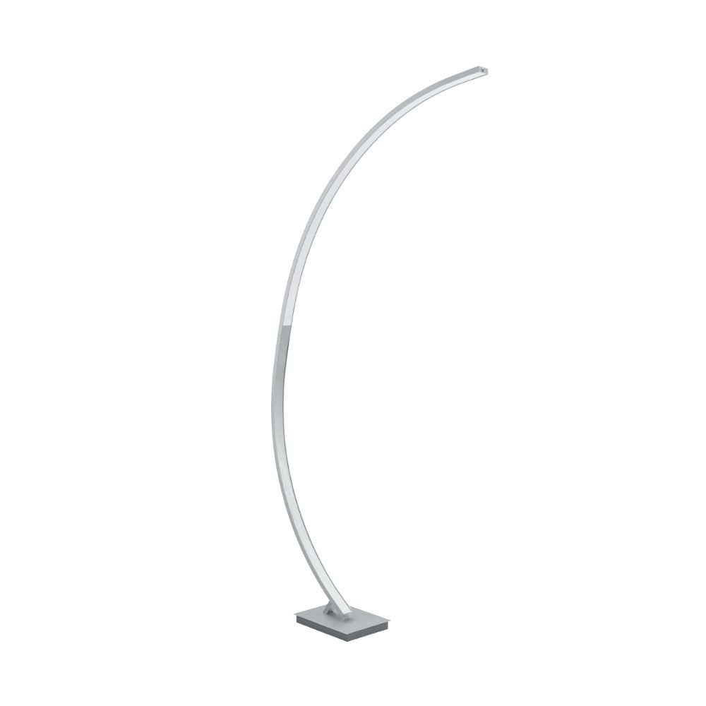 Lampadar Villa Franca, LED, metal, 19 W, gri, 20 x 20 x 150 cm