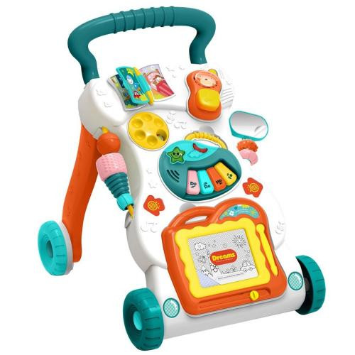 Antepremergator pentru bebelusi Smart Baby cu tablita de scris 3 in 1