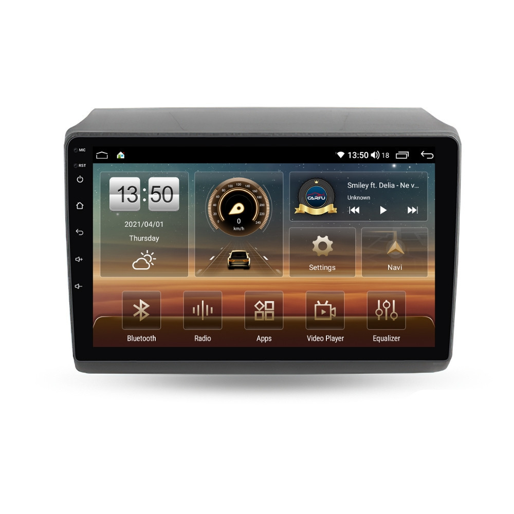 Navigatie dedicata cu Android Fiat Ducato 2006 - 2022 cu navigatie originala, 4GB RAM, Radio GPS Dual Zone, Display HD QLED 9" Touchscreen, Internet Wi-Fi si slot SIM 4G, Bluetooth, MirrorLink, USB