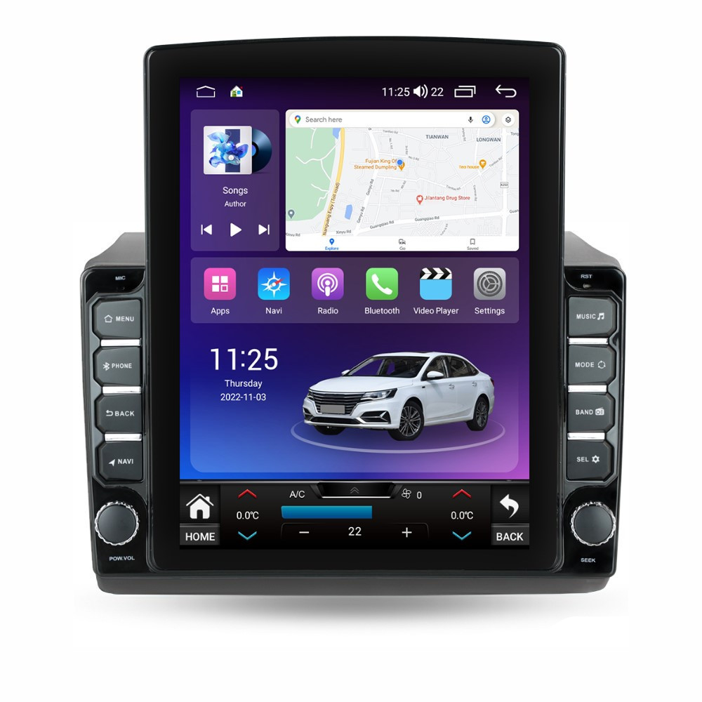 Navigatie dedicata cu Android Fiat Ducato 2006 - 2022 cu navigatie originala, 4GB RAM, Radio GPS Dual Zone, Touchscreen IPS 9.7" HD tip Tesla, Internet Wi-Fi si slot SIM 4G, Bluetooth, MirrorLink, USB