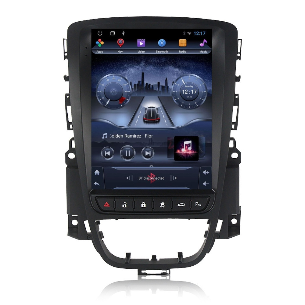 Navigatie dedicata cu Android tip tesla Opel Astra J 2009 - 2018, 2GB RAM, Radio GPS Dual Zone, Touchscreen IPS 9.7" HD, Internet Wi-Fi, Bluetooth, MirrorLink, USB