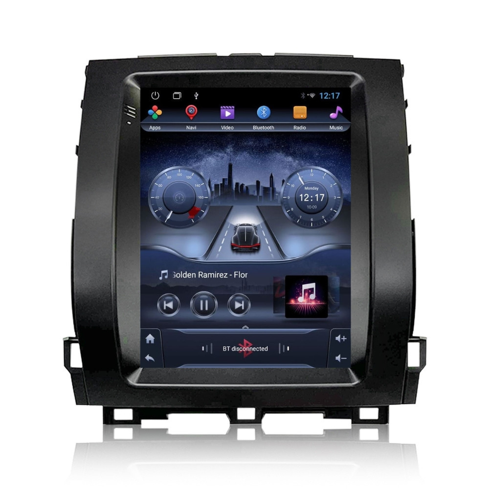 Navigatie dedicata cu Android tip tesla Toyota Land Cruiser Prado J120 2002 - 2010, 2GB RAM, Radio GPS Dual Zone, Touchscreen IPS 9.7" HD, Internet Wi-Fi, Bluetooth, MirrorLink, USB