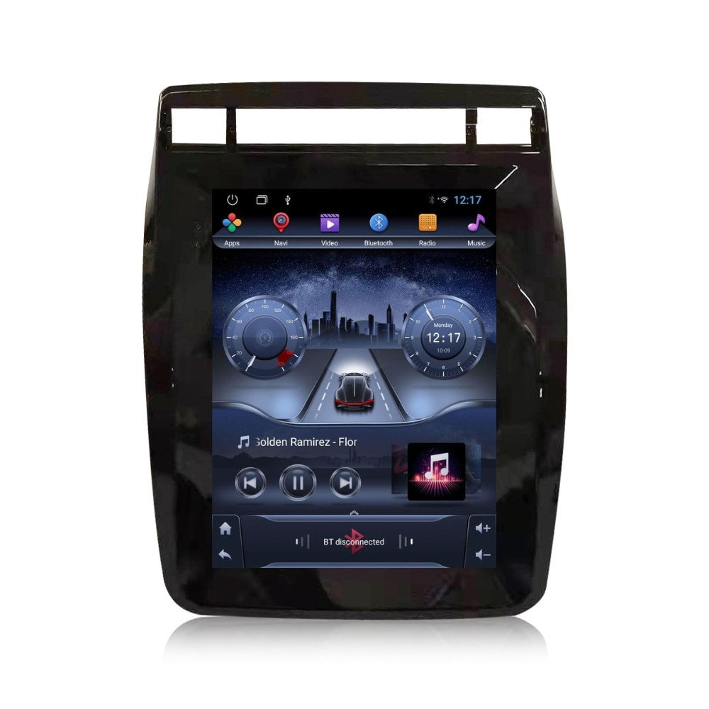 Navigatie dedicata cu Android tip tesla VW Touareg 7P 2010 - 2018, 2GB RAM, Radio GPS Dual Zone, Touchscreen IPS 9.7" HD, Internet Wi-Fi, Bluetooth, MirrorLink, USB