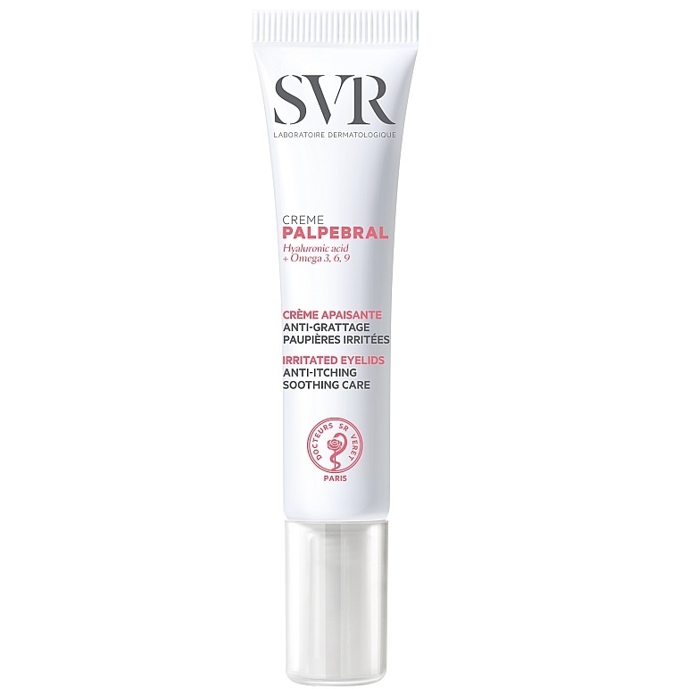 Crema cu efect anti-inflamator Topialyse Palpebral SVR Laboratoires (Concentratie: Crema pentru ochi, Gramaj: 15 ml)