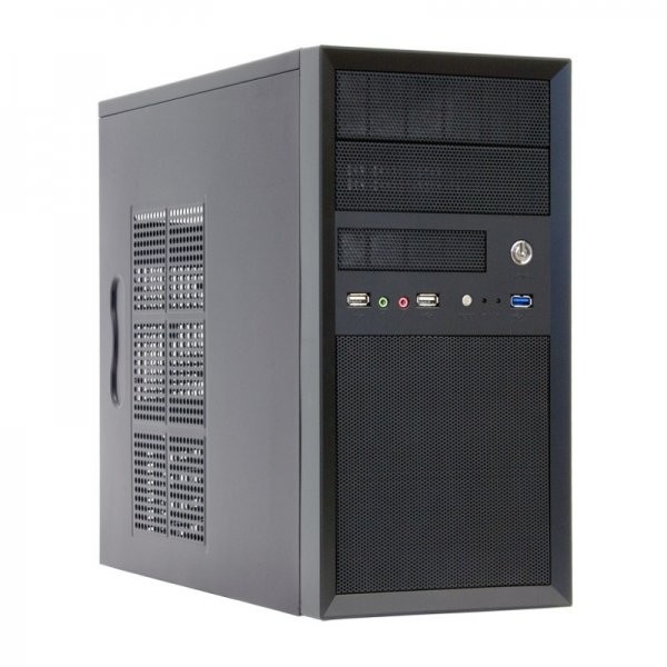 Carcasa CT-01B, Minitower, 350W, neagra