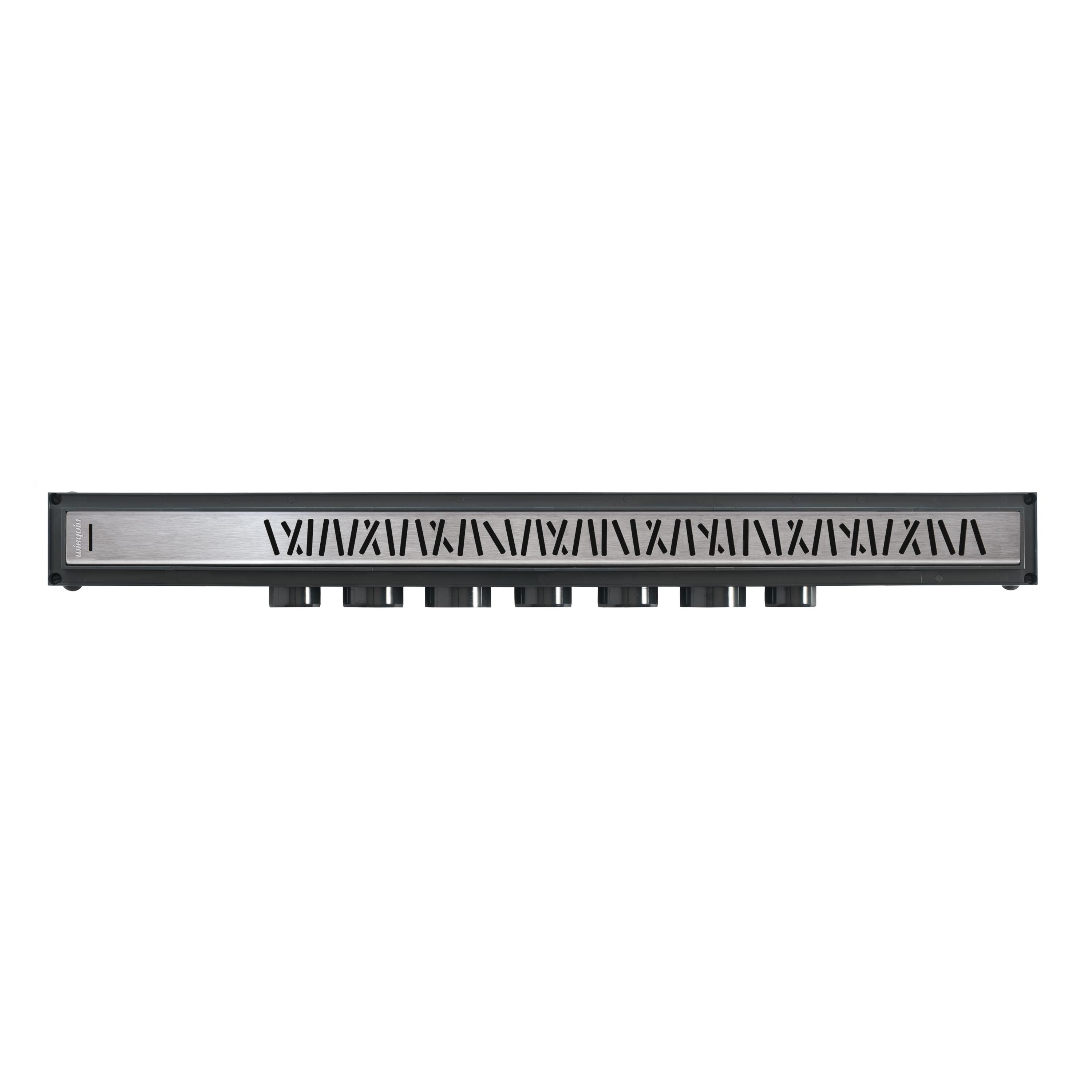 Rigola dus Wirquin Venisio Mikado L700, gratar inox, 700 mm