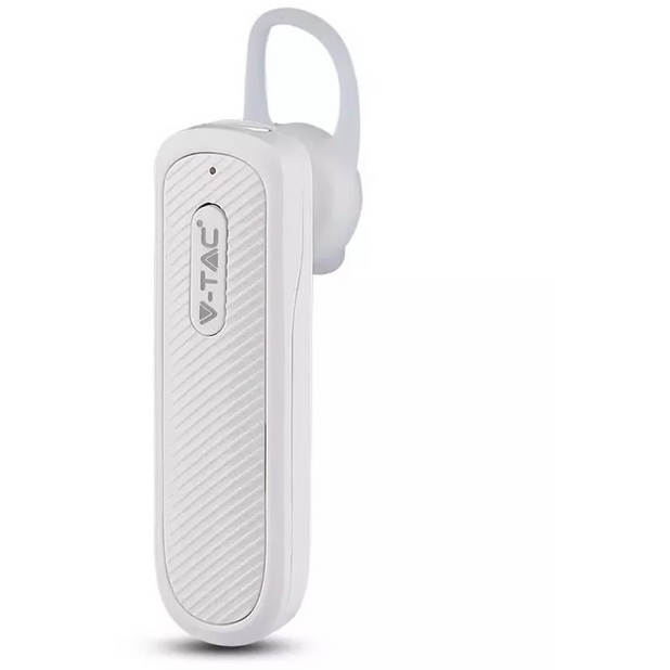 Casca SKU-7701 Bluetooth Alb