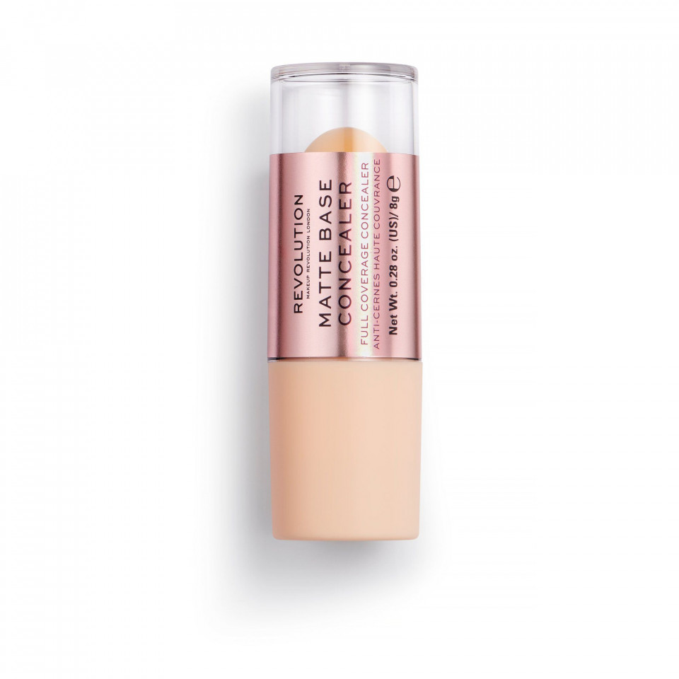 Corector stick Makeup Revolution Matte Base, 8 g (Culoare produse: C 8.5)