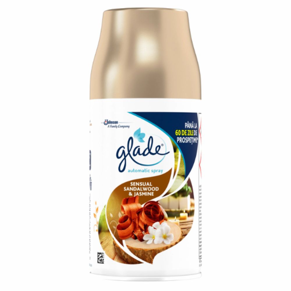 Rezerva odorizant camera Glade automatic spray Sandalwood, 269 ml