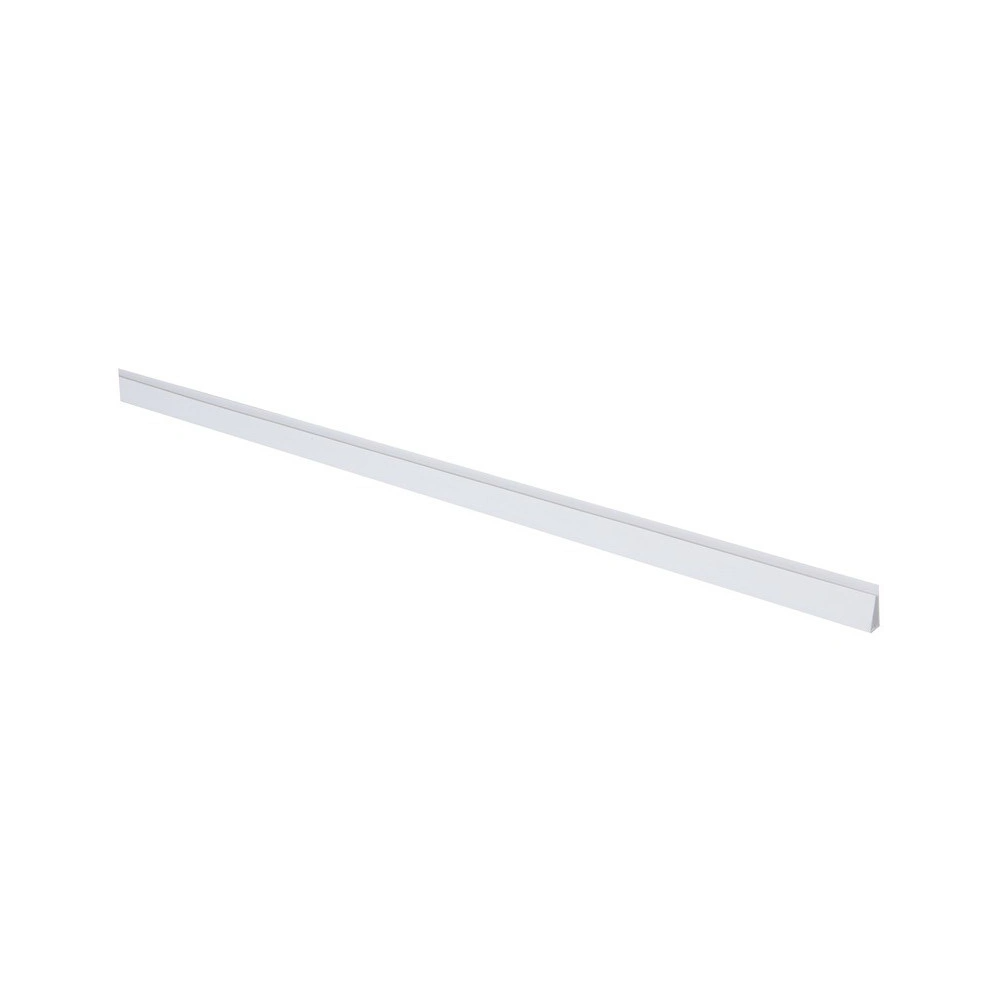 Profil lambriu PVC de terminatie B2, alb, 2.7 m