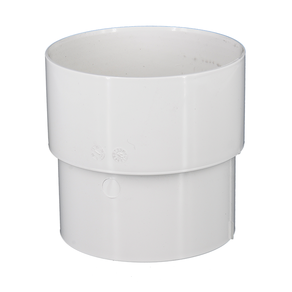 Mufa burlan PVC Regenau, 100 mm, alb