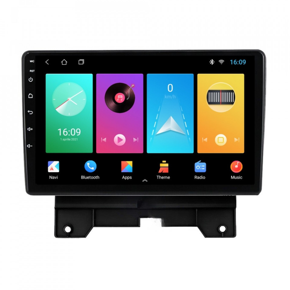 Navigatie dedicata cu Android Land Rover Range Rover Sport I 2009 - 2013, 2GB RAM, Radio GPS Dual Zone, Display HD IPS 9" Touchscreen, Internet Wi-Fi, Bluetooth, MirrorLink, USB