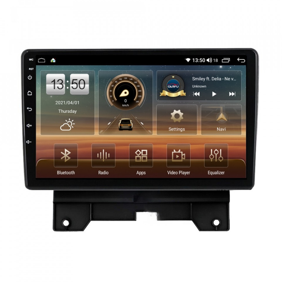 Navigatie dedicata cu Android Land Rover Range Rover Sport I 2009 - 2013, 6GB RAM, Radio GPS Dual Zone, Display HD QLED 9" Touchscreen, Internet Wi-Fi si slot SIM 4G, Bluetooth, MirrorLink, USB