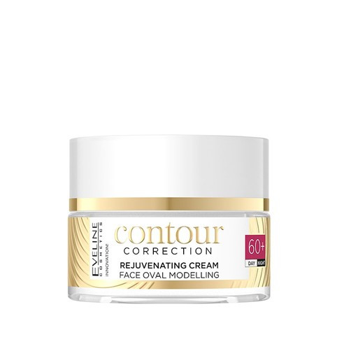 Crema de intinerire si modelare a ovalului facial Contour Correction Eveline Cosmetics 60+ , 50 ml