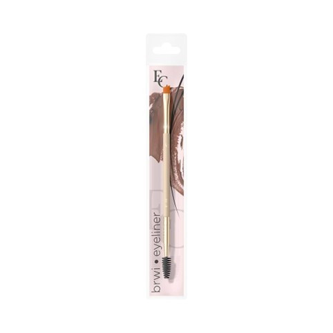 Pensula pentru machiajul sprancenelor si aplicarea creionului de ochi Eveline Cosmetics