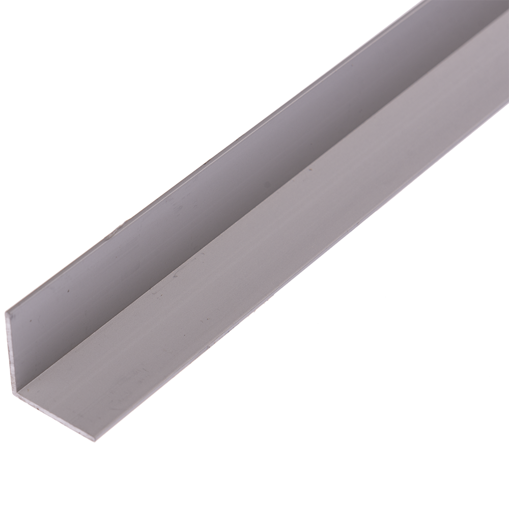 Cornier laturi egale, aluminiu, 20 x 20 x 1,2 mm, L 2m