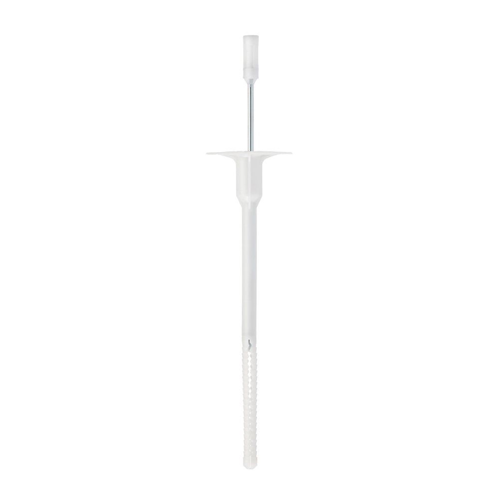 Diblu universal cu cui metalic, diametru rozeta 60 mm, diametru tija 10 mm, lungime tija 180 mm, 200 buc / cutie