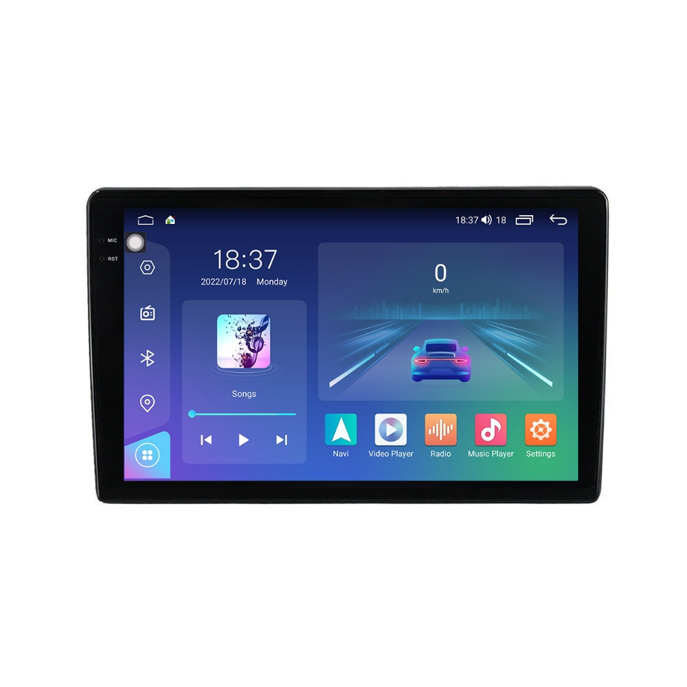 Navigatie dedicata cu Android Dacia Duster I 2013 - 2018, 4GB RAM, Radio GPS Dual Zone, Display 2K QLED 9.5" Touchscreen, Internet Wi-Fi si slot SIM 4G, Bluetooth, MirrorLink, USB