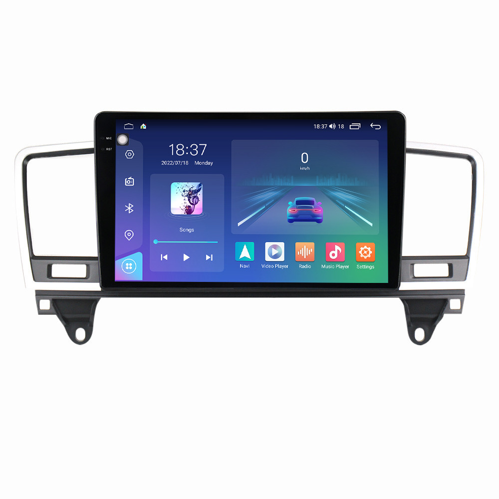 Navigatie dedicata cu Android Mercedes GL-Class GL X166 2012 - 2015, 4GB RAM, Radio GPS Dual Zone, Display 2K QLED 9.5" Touchscreen, Internet Wi-Fi si slot SIM 4G, Bluetooth, MirrorLink, USB