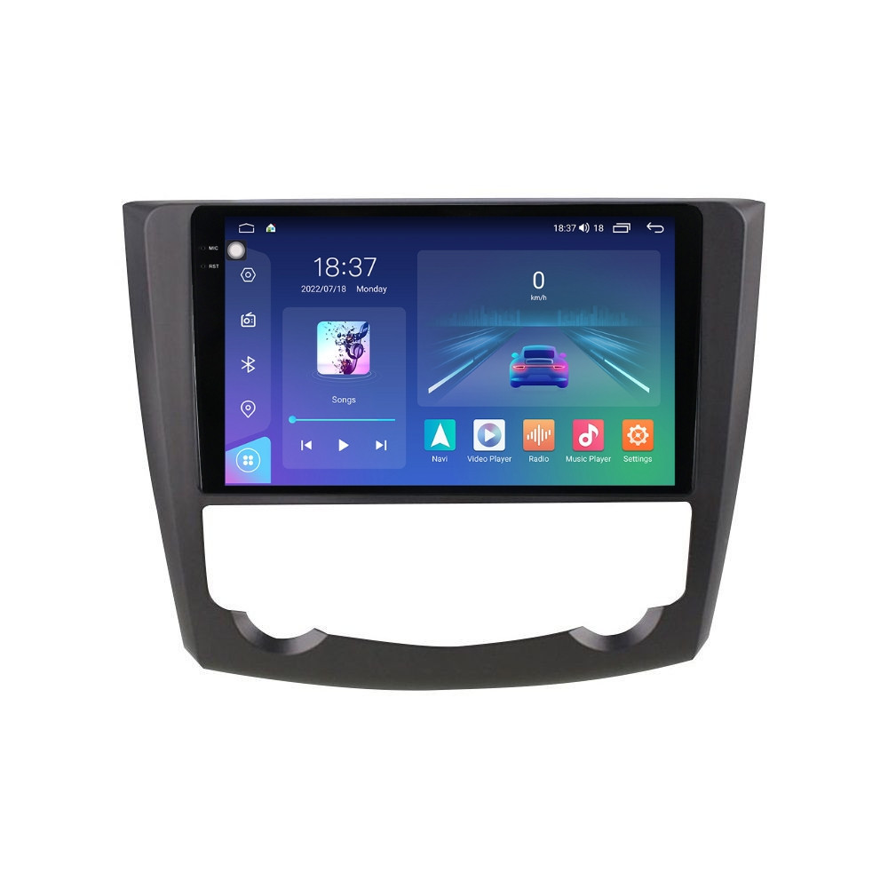 Navigatie dedicata cu Android Renault Kadjar 2015 - 2018, 4GB RAM, Radio GPS Dual Zone, Display 2K QLED 9.5" Touchscreen, Internet Wi-Fi si slot SIM 4G, Bluetooth, MirrorLink, USB