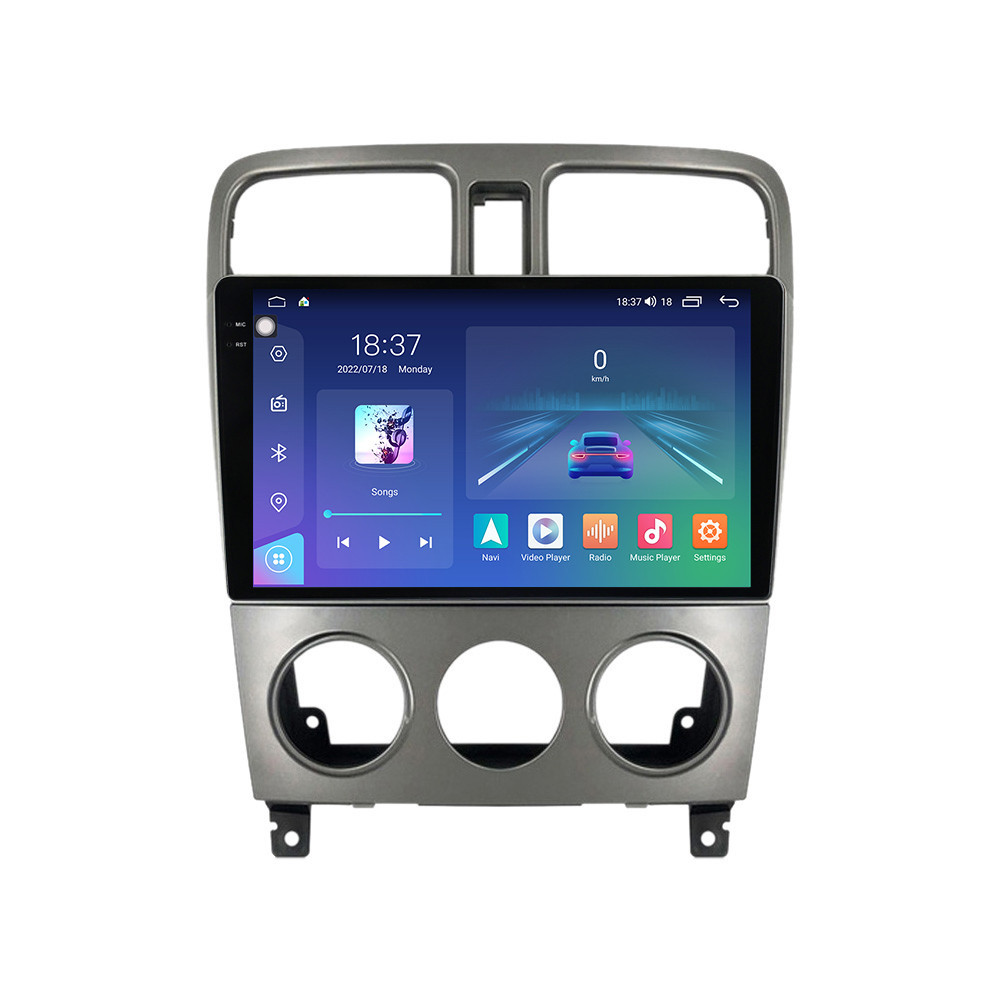 Navigatie dedicata cu Android Subaru Forester 2002 - 2008, 4GB RAM, Radio GPS Dual Zone, Display 2K QLED 9.5" Touchscreen, Internet Wi-Fi si slot SIM 4G, Bluetooth, MirrorLink, USB