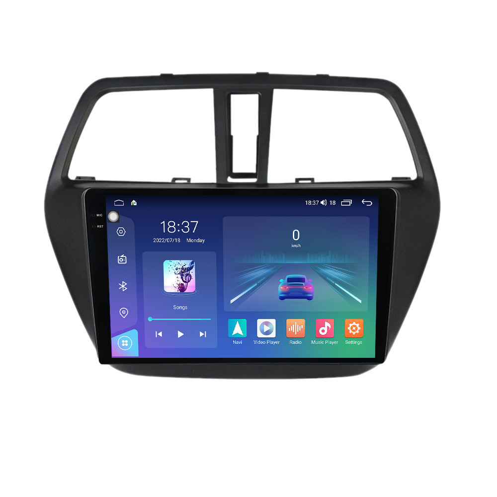 Navigatie dedicata cu Android Suzuki SX4 S-Cross dupa 2013, 4GB RAM, Radio GPS Dual Zone, Display 2K QLED 9.5" Touchscreen, Internet Wi-Fi si slot SIM 4G, Bluetooth, MirrorLink, USB