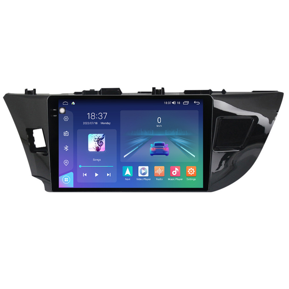 Navigatie dedicata cu Android Toyota Corolla 2013 - 2017, 4GB RAM, Radio GPS Dual Zone, Display 2K QLED 10.36" Touchscreen, Internet Wi-Fi si slot SIM 4G, Bluetooth, MirrorLink, USB