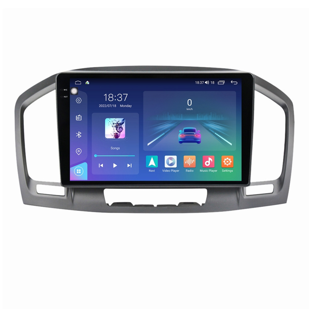 Navigatie dedicata cu Android Opel Insignia A 2008 - 2013, 4GB RAM, Radio GPS Dual Zone, Display 2K QLED 9.5" Touchscreen, Internet Wi-Fi si slot SIM 4G, Bluetooth, MirrorLink, USB