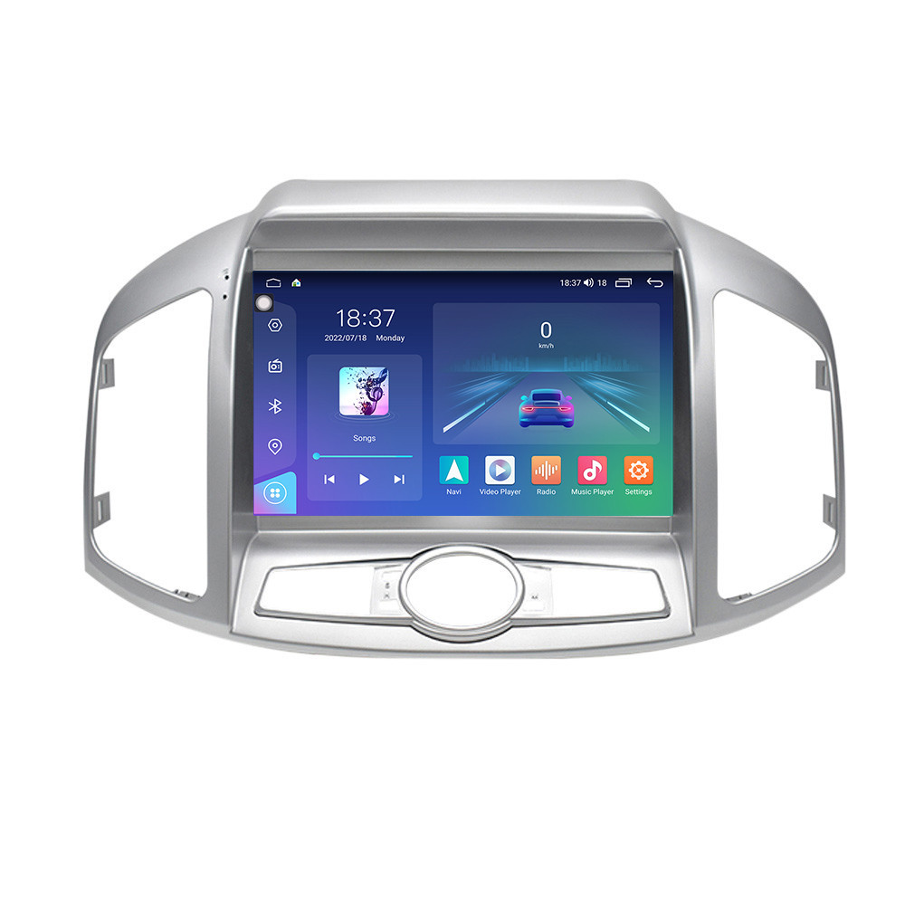 Navigatie dedicata cu Android Chevrolet Captiva 2011 - 2016, 4GB RAM, Radio GPS Dual Zone, Display 2K QLED 9.5" Touchscreen, Internet Wi-Fi si slot SIM 4G, Bluetooth, MirrorLink, USB