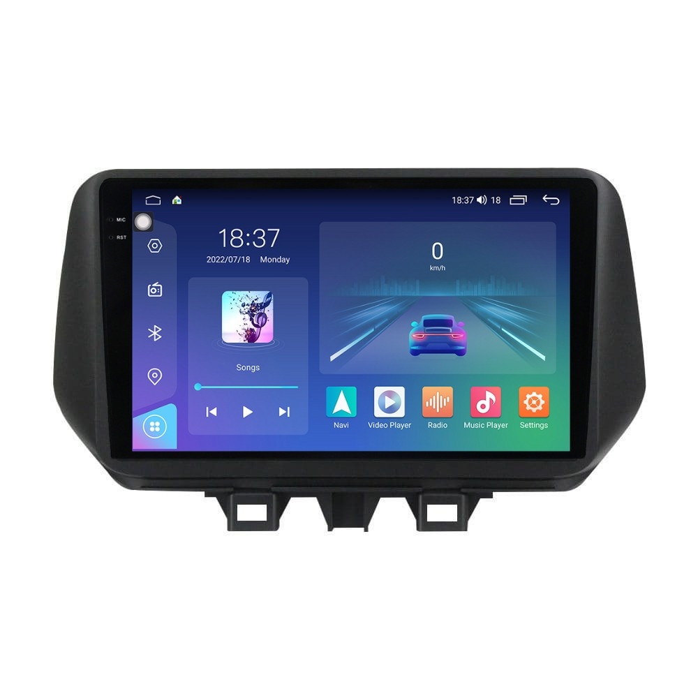 Navigatie dedicata cu Android Hyundai Tucson 2018 - 2020, 4GB RAM, Radio GPS Dual Zone, Display 2K QLED 10.36" Touchscreen, Internet Wi-Fi si slot SIM 4G, Bluetooth, MirrorLink, USB