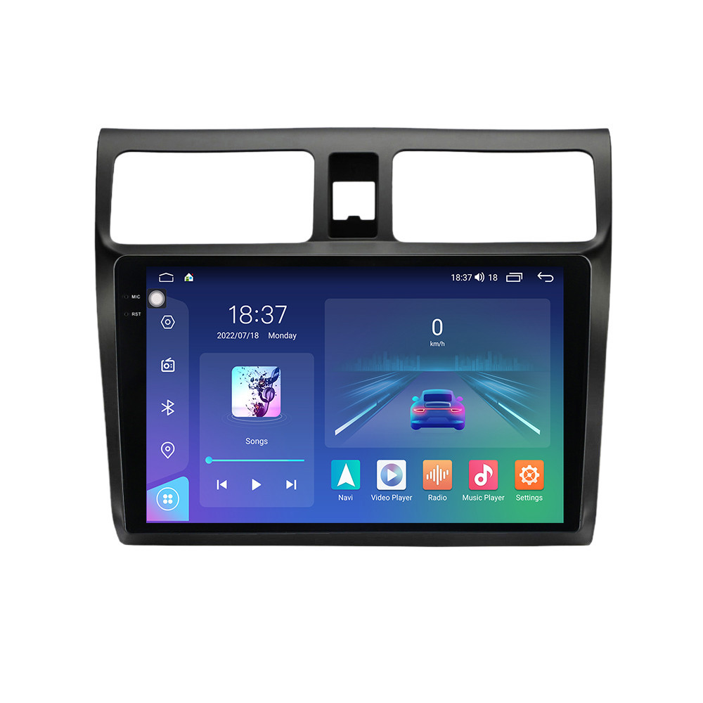 Navigatie dedicata cu Android Suzuki Swift III 2005 - 2010, 4GB RAM, Radio GPS Dual Zone, Display 2K QLED 10.36" Touchscreen, Internet Wi-Fi si slot SIM 4G, Bluetooth, MirrorLink, USB